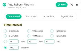 Auto Refresh Plus | Page Monitor screenshot 1
