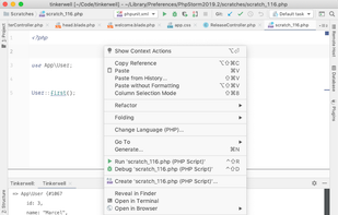 Tinkerwell screenshot 1