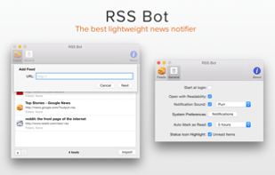 RSS Bot screenshot 1