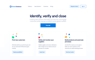 Global Database screenshot 1