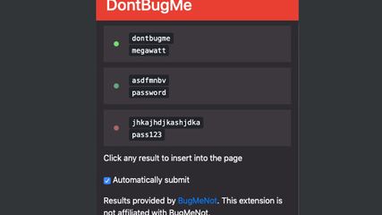 DontBugMe screenshot 1