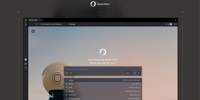 Opera Neon launches public early access, drops invite code requirement image
