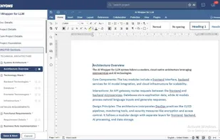 Techyons AI goes far beyond general-purpose writing. Over time, it learns your organization’s
language, tone, terminology, and documentation style. It understands domain-specific phrases,
recurring patterns, and compliance requirements, making each draft more refined and more accurate
than the last.