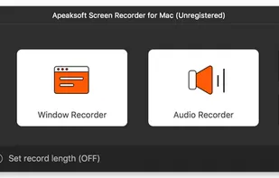 Apeaksoft Screen Recorder for Mac screenshot 1