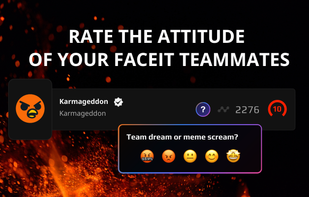 Rate your teammates right after each match — from awesome to toxic. A simple way to track who makes gaming enjoyable (and who doesn’t).
