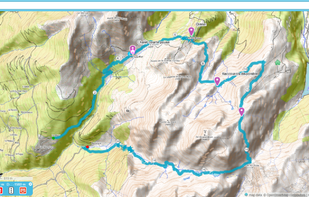 The same track in 3D view