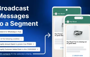 Broadcast Messages to a Segment