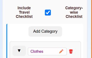 Generate a comprehensive travel checklist and packing list to ensure you don't forget any essentials. Customize the checklist based on your trip type and preferences.