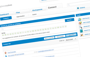 Glasscubes Simple Contact Manager
