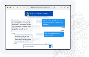 Small Business Chatbot screenshot 1