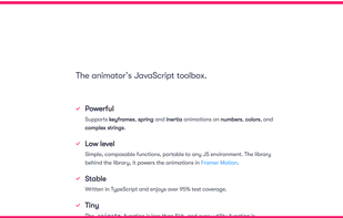 Theanimator’sJavaScripttoolbox.