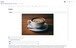 A note using the Super note editor.
