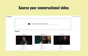Source your conversational video.