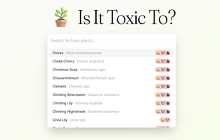 Is It Toxic To? screenshot 1