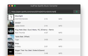 AudFree Spotify Music Converter screenshot 1