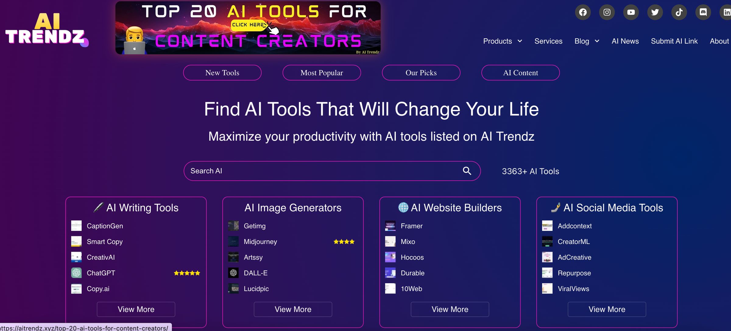 ai-trendz-alternatives-and-similar-sites-apps-alternativeto