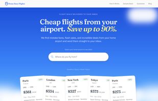 Homebase Flights - cheap flights from your airport.