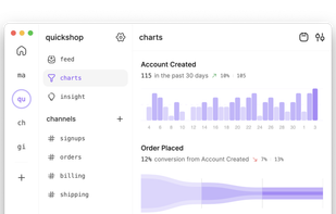 LogSnag screenshot 2