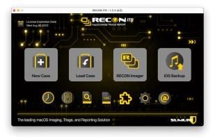 Main interface