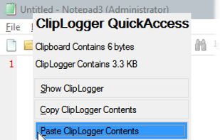 clipLogger screenshot 2