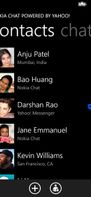 Nokia Chat powered by Yahoo!