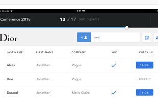 Digitevent screenshot 1