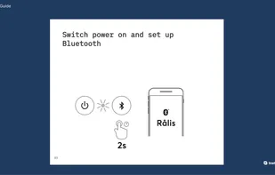 Shared guide showcasing user manual created for Urbanears's device. 