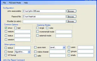 John the Ripper screenshot 1
