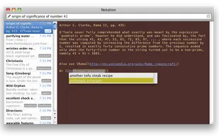 Note in Horizontal Layout With Tags