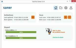 SecPod Saner Personal screenshot 2