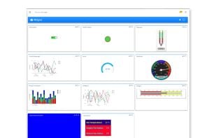 IoT Dashboard screenshot 1