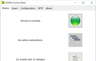 copssh screenshot 1
