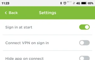 HideIP VPN screenshot 3