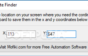 Mofiki's Coordinate Finder screenshot 1