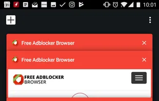 Free Adblocker Browser screenshot 1