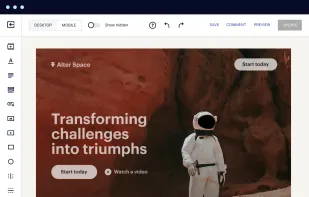 Instapage screenshot 1