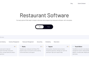 Restaurant Softwares screenshot 1