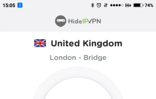 HideIP VPN screenshot 1