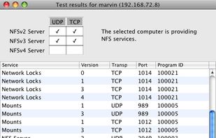 Scan unknown NFS servers to see what features they provide