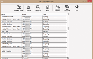 Fireebok BlackBerry Recovery screenshot 1