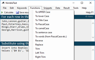 NimbleText screenshot 2