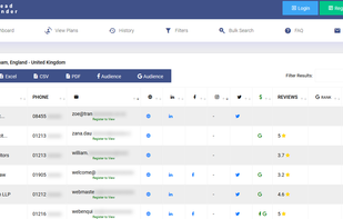 D7 Lead Finder screenshot 2