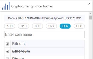 Options page.