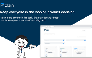 Don't leave anyone in the dark. Share product roadmap and let everyone know what's coming next