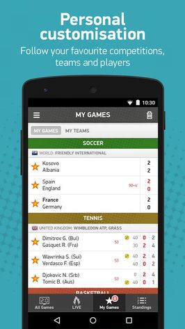 Flashscore live scores – Apps on Google Play