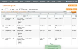 Magento Store Locator by Amasty screenshot 1