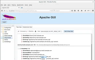ApacheGUI screenshot 2