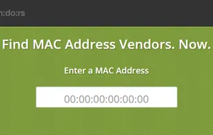 MAC Vendors screenshot 1