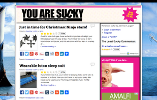 You Are Sucky.com screenshot 1