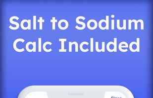 Low Sodium Intake Tracker screenshot 1